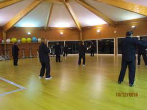 Vereinstraining in der Halle Dez 19